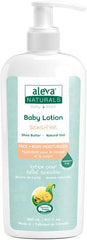 Aleva Naturals Newborn Baby Care Kit includes: Bamboo Baby Wipes, Daily Soothing Moisturizer and Diaper Cream, 2 in 1 Hair & Body Wash - Plant-Based and Organic Formula, Hypoallergenic, 4 Piece Set