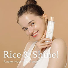 [I'm From] Rice Toner, 5.07 fl oz | Milky Toner for Glowing Skin, 77.78% Rice Extract from Korea, Glow Essence with Niacinamide, Hydrating for Dry Skin, Alcohol-Free, Fragrance-Free, Glass skin