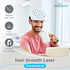 EVO Laser Hair Growth Helmet LH40 - Red Light Therapy for Hair Regrowth and Hair Loss Treatment - FDA Cleared for Men & Women - Made to Exacting Standards in the USA