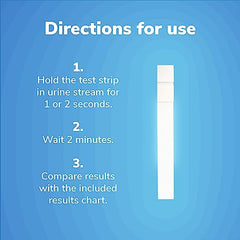 Utiva UTI Test Strips – Home Test Kit for Urinary Tract Infection – Clinically Accurate Results in 2 Minutes – Urine Test Strips for Women and Men, 3 Individual At Home UTI Tests