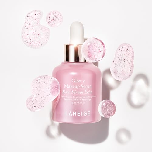 LANEIGE Glowy Makeup Serum: Hydrate, Extend Makeup, Visibly Smooth and Glowy Skin