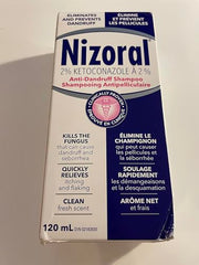 Nizoral Anti-dandruff and Dry Scalp Shampoo, 60 ml.