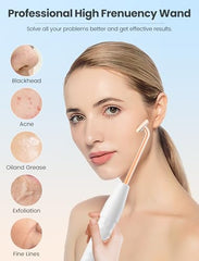 High F requency Faical Device, Portable Facial Wand