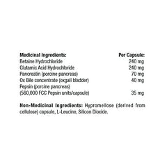 Thorne Advanced Digestive Enzymes (formerly Bio-Gest) - Plus Gallbladder Support, Blend of Digestive Enzymes to Aid Digestion - 180 Capsules - 90 Servings