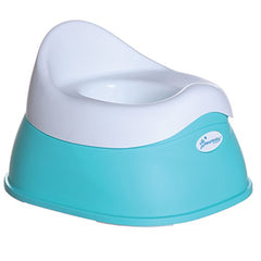 Dreambaby EZY-Potty - Toddler Potty Training Toilet Seat with Removable Bowl and Splash Guard, Aqua