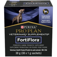 Purina Pro Plan Veterinary Supplements Fortiflora Powdered Dog Probiotics - 30 g sachets (Pack of 30)