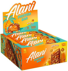 Alani Nu Protein Bars | Low-Carb Healthy Snacks | 12 Individually Wrapped Bars