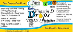 Pure Le Natural - Vegan Vitamin D Baby Drops 15ml