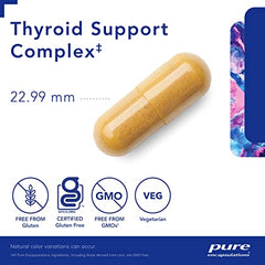 Pure Encapsulations Thyroid Support Complex | Hypoallergenic Supplement with Vitamins, Herbs, and Nutrients to Support Thyroid Gland Function | 60 Capsules*