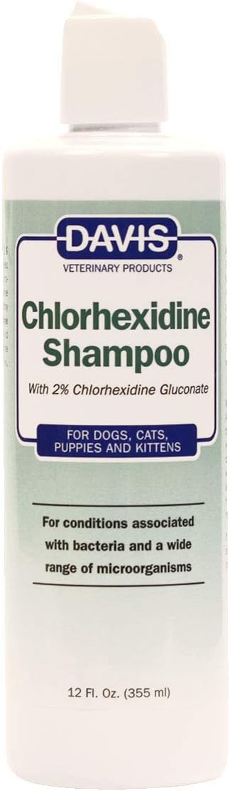 Davis Chlorhexidine Pet Shampoo, 12-Ounce