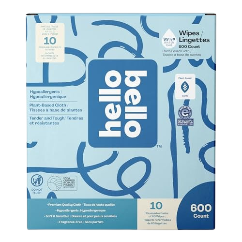 Hello Bello Baby Wipes 600 count