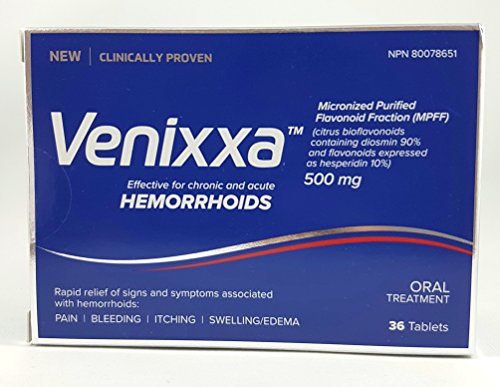 VENIXXA HEMORRHOIDS 500MG 36'S