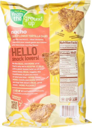 From The Ground Up  FTGU Tortilla Chips - 12x4.5oz