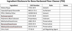 Bona Hardwood Floor Cleaner Refill - 128 fl oz - Unscented - Refill for Bona Spray Mops and Spray Bottles - Residue-Free Floor Cleaning Solution for Wood Floors