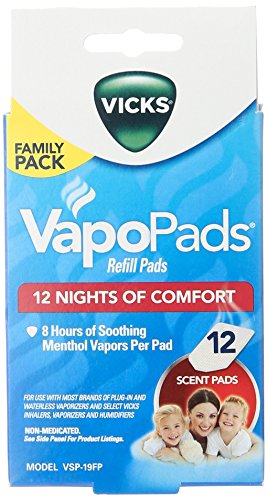 Vicks Vapo Pad Family Pack, 12 Count