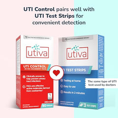 Utiva UTI Control Cranberry PACs – Clinically Studied Ingredients 36mg PACs for UTI Treatment - Cranberry Supplement for Urinary Tract Health for Women and Men – Cranberry Pills - 90 Vegi Capsules