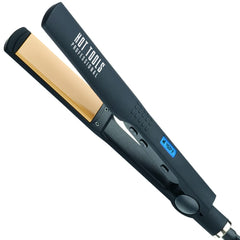 HOT TOOLS Black 1-1/4" Nano Ceramic Micro-Shine Salon Flat Iron