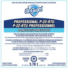 OnGuard Professional P-22-RTU , 3.78L Jug, Residual Spray Insect Killer