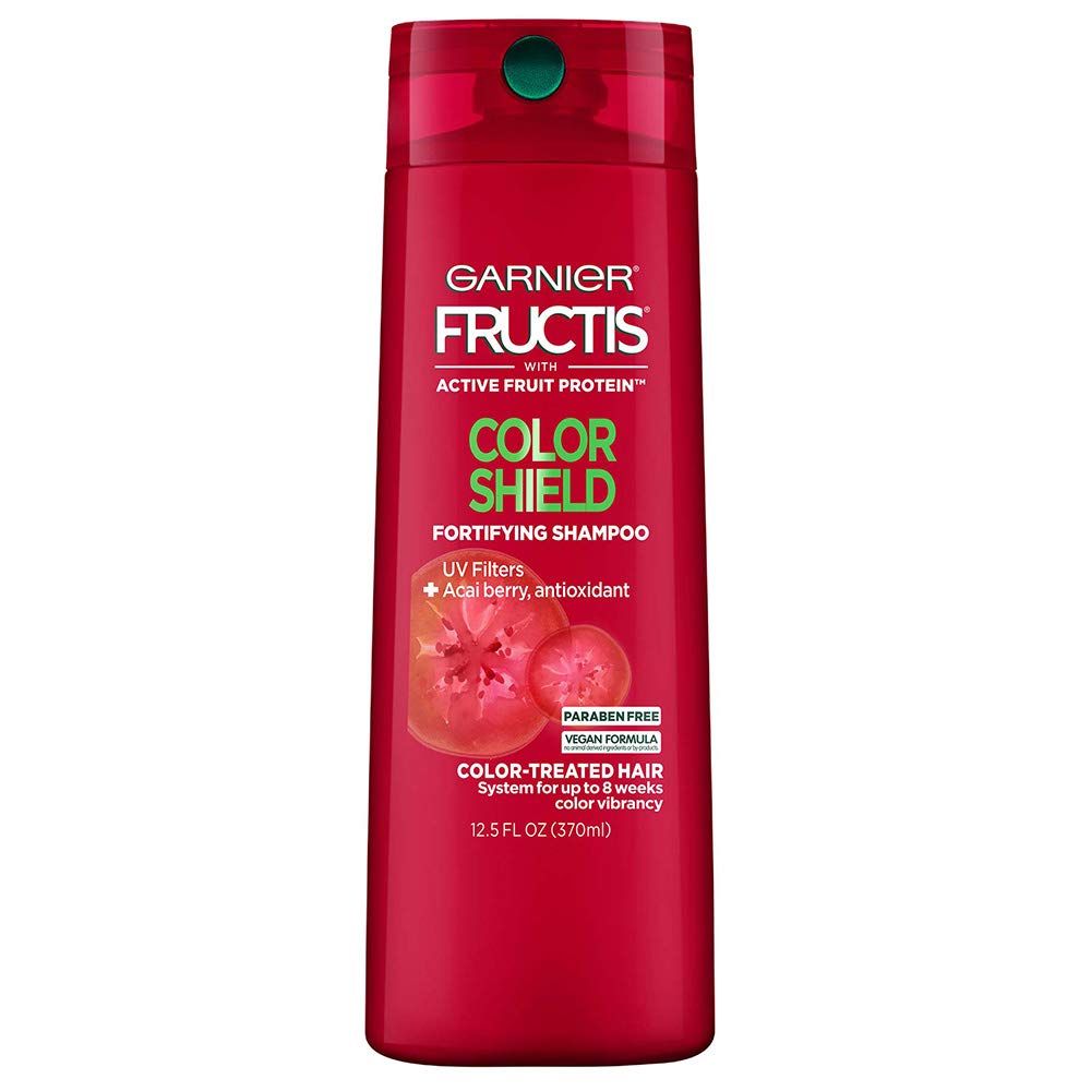 Garnier Fructis Color Shield Fortifying Shampoo - 12.5 oz, Pack of 2