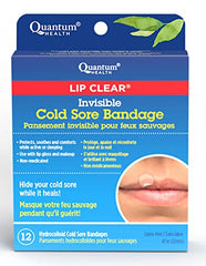 Quantum Health Lip Clear Invisible Cold Sore Bandage