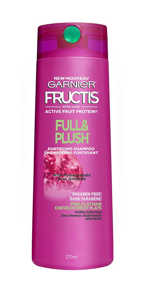 Garnier Hair Care Fructis Full and Plush Shampoo, 12.5 Fluid Ounce