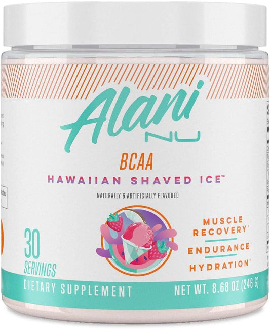 Alani Nu BCAA | Branch Chain Essential Amino Acids | 2:1:1 Formula | Supplement Powder | Muscle Recovery Vitamins for Post-Workout | 30 Servings