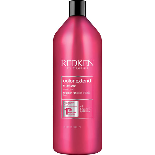 Redken Color Extend Shampoo for Colored Hair, For Color-Treated Hair, Cleanses Hair, Provides Color Protection, With Cranberry Oil, With Amino Acid, Sulfate Free Shampoo, 1000 ML