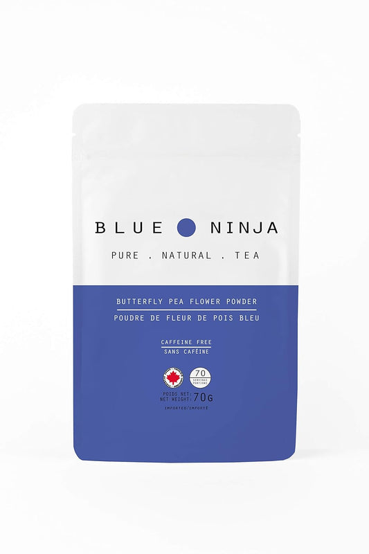 Matcha Ninja Blue Matcha 70g 100% Pure Wild Harvested Butterfly Pea Flower Powder