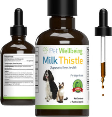 Milk Thistle - for Healthy Liver Function in Dogs - Pet WellBeing