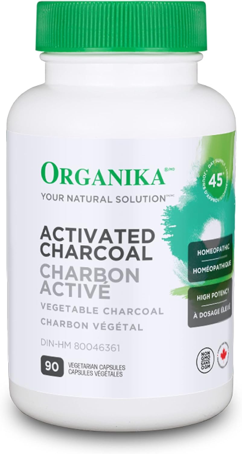 Activated Charcoal Capsules - 90 Count