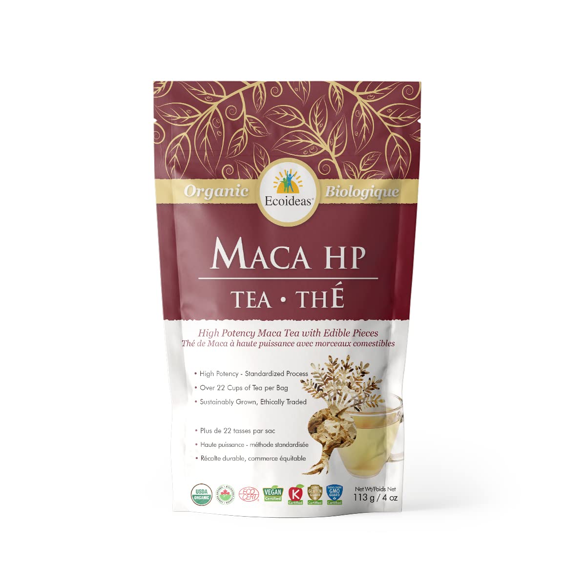 Ecoideas Organic Maca Tea, 113g