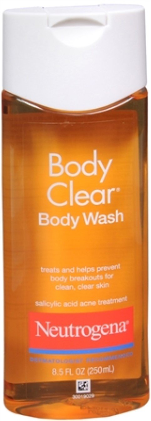 Neutrogena Body Clear Acne Body Wash with Salicylic Acid, 250 mL