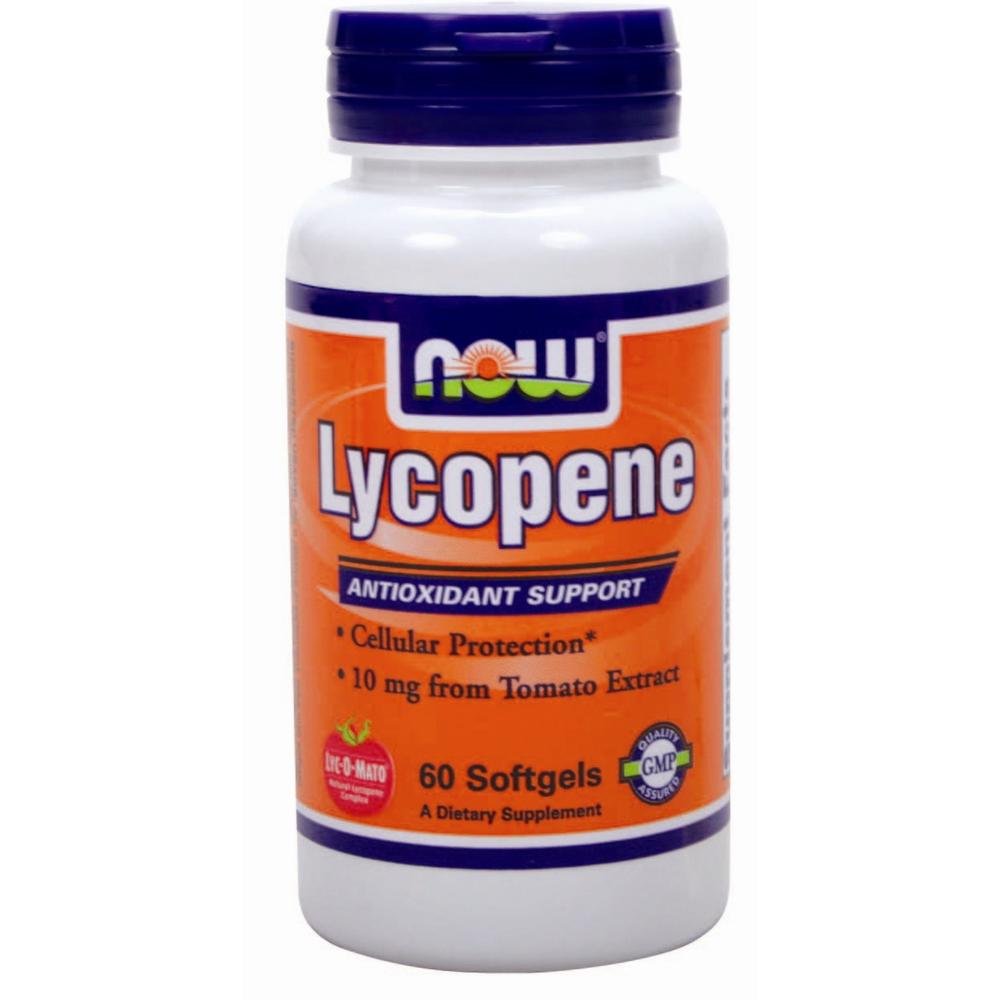 Now Foods Lycopene 10mg 60gel