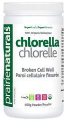 Prairie Naturals Organic Chlorella Broken Cell Wall Powder - 400 Gram