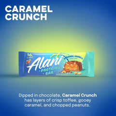 Alani Nu Protein Bars | Low-Carb Healthy Snacks | 12 Individually Wrapped Bars