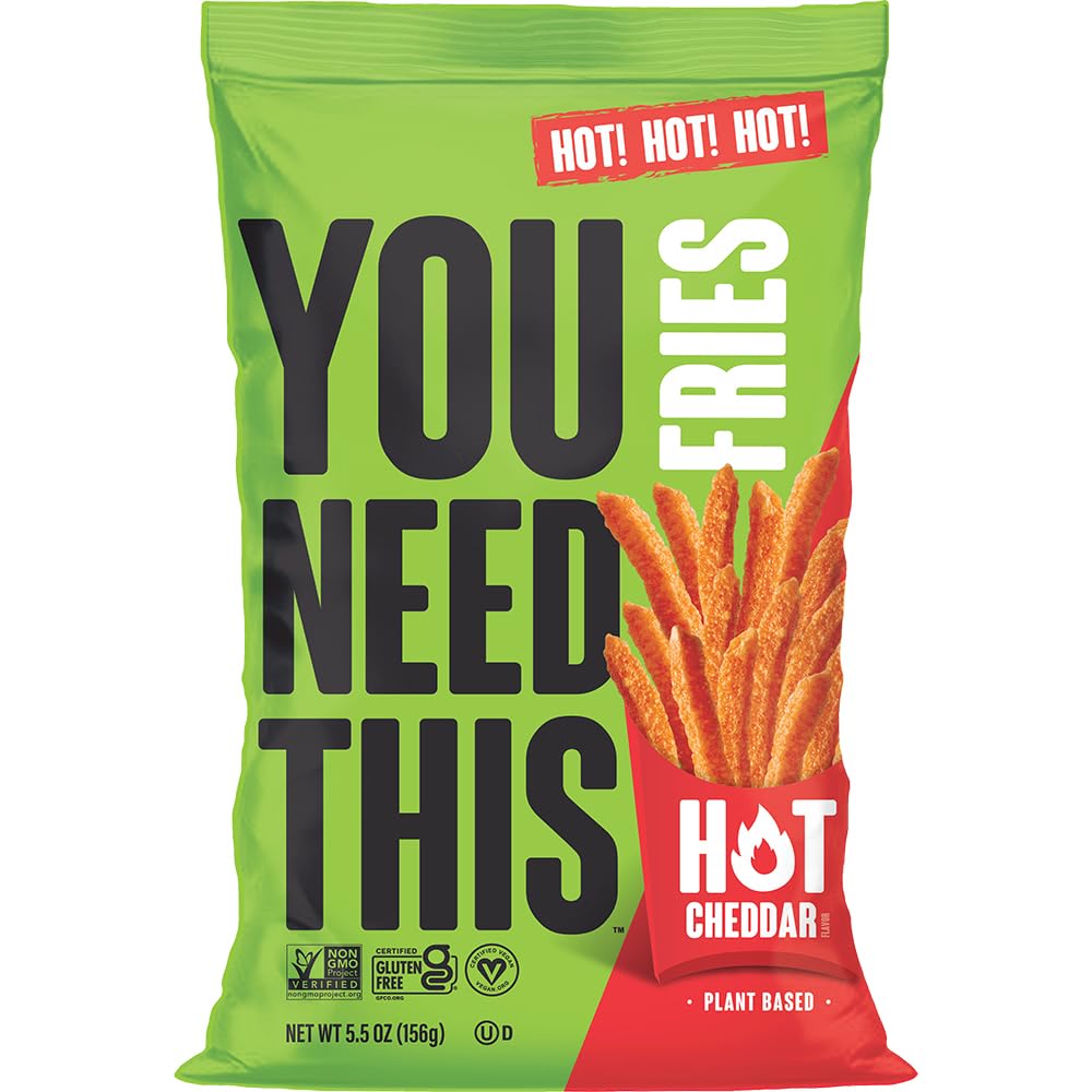 You Need This Fries - Hot Cheddar 6x156g