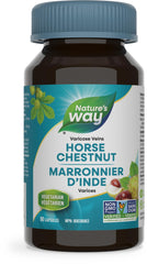 Nature’s Way Horse Chestnut – Helps Treat Varicose Veins and Digestive System Inflammation Relief – Horse Chestnut seeds and Calendula - 90 Vegetarian Capsules