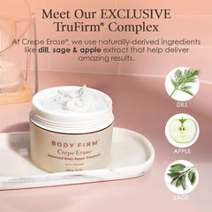 Crepe Erase Advanced Body Repair Treatment, Anti-Aging Wrinkle Cream for Face and Body, Support Skins Natural Elastin & Collagen Production - 10oz