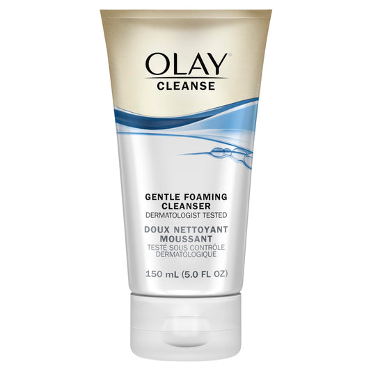 Olay Cleanse Gentle Foaming Cleanser, 150 mL, (Pack of 3), packaging may vary