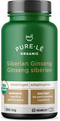 Pure-le Organic Siberian Ginseng Organicaps 60ct