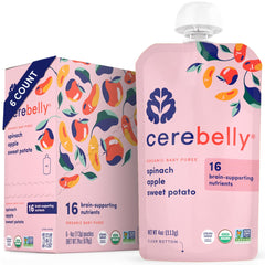 Cerebelly Purees - 2 x 6 pack 128ml