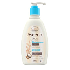 Aveeno Baby Daily Moisturizing Wash & Shampoo Coconut Scented, 354 mL 