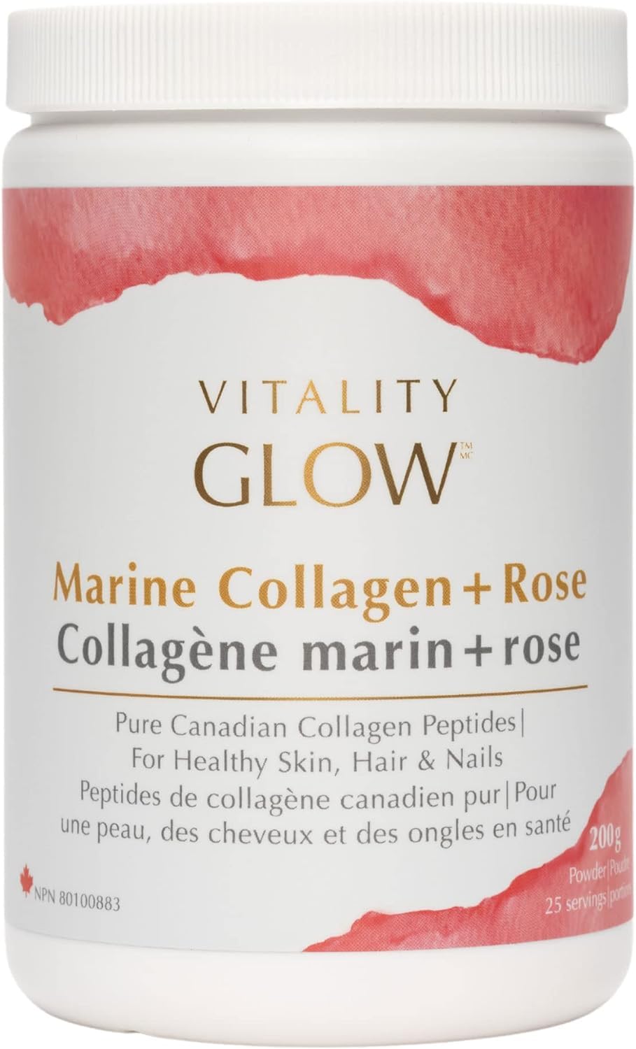 VITALITY GLOW Marine Collagen + Rose - 25 Day