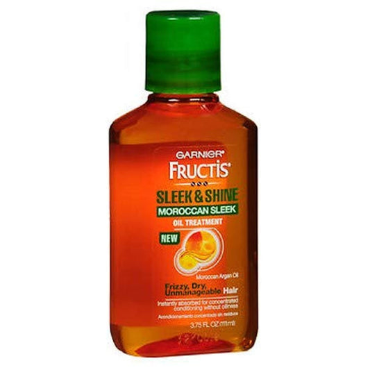 Garnier Fructis Sleek & Shine Moroccan Sleek Oil Treatment 3.75 oz (Pack of 3)