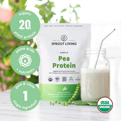 Sprout Living Simple Protein - Organic Pea 1lb