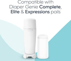 Diaper Genie Diaper Pail System Refills, 3 pack blue