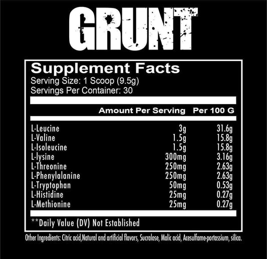 Redcon1 GRUNT EAA - 30 Servings