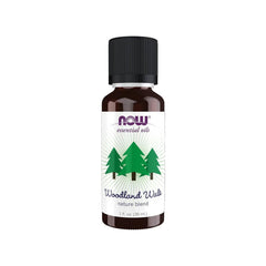 NOW Essential Oils, Woodland Walk Oil Blend, Calming Attributes with a Fresh and Woodsy Scent, Steam Distilled, 30mL