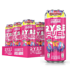 Ryse Fuel Energy Drink Pink 12 x 473ml - Bilingual