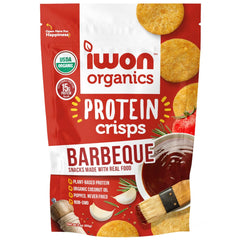 IWON Crisps - Protein Crisps, High Protein and Organic Healthy Snacks - 8x85g